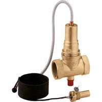 Kraftstoff-Absperrventil. 1 1/4", Einstellung 120°C. Kapillarrohr 10 m Caleffi 541073 1 1/4" - 120 °C