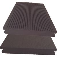 Green Outside – Lame de terrasse composite 2.60m – Lame réversible 140x20mm – Résistante aux UV et aux champignons – Sans entretien