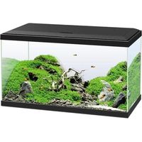 Aquarium - CIANO - 60 L - Filter - LED - Heizung - FOAM 30PPI - CF80 - Schwarz