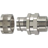 HellermannTyton 166-31104 PCS20-SM-M20-NPB-ML Raccordo a vite del tubo flessibile Metallo M20 Piatto 1 pz.