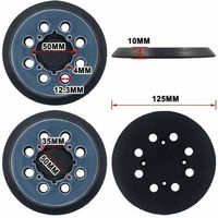 CHOYCLIT Plateau et patin de ponçage,Patin de rechange pour ponceuse DeWalt DCW210N DWE6423 5, numéro de pièce du fabricant d’équipement d’origine : N329079 (1 pcs)