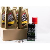 Kit Entretien Vidange Standard pour MOTO GUZZI CALIFORNIA 1100 de 1996 à 2014 - ENI I-RIDE RACING 5w40 4L