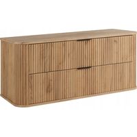 Armoires de salle de bains 120cm Marron mat - bois L/H/P 120/52/41cm ELEGANCE Meuble sous-vasque, meubles de salle de bains, meubles bas, lavabo