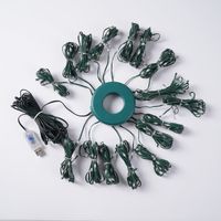 Guirlande lumineuse décorative pour sapin de Noël, guirlande lumineuse pour jardin, guirlande lumineuse cascade, guirlande lumineuse d'ambiance pour fête et camping, guirlandes lumineuses LED pour l'e
