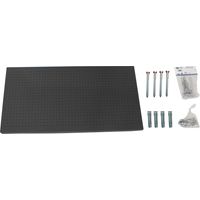 Panel Herramientas Panelclick 1200x600 antracita + 14 hook + 3 acce