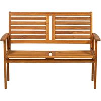 Napoli 2 Seater Bench - Acacia Hardwood - L60 x W120 x H96 cm