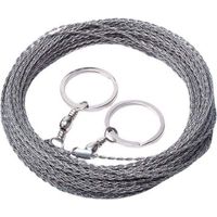 Scie à fil extérieure de 10 mètres de long, câble de survie pour scie à fil, corde de coupe de fil de tronçonneuse en acier inoxydable épaissi