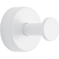 Appendino bagno a muro in acciaio inox finitura bianca opaca MONDE-B kamalu