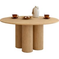 Runder Esstisch ELOISE 6 Personen Buche 110 cm