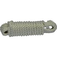 Corderie Italiane 6004271 Hawser-00 12 Mm x 10 m White Couleur : Blanc