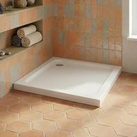 Duchy Carn Anti-Slip Stone Resin Square Shower Tray 760mm x 760mm