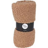 home-styling-collection TEDDY coperta beige 150x120 cm