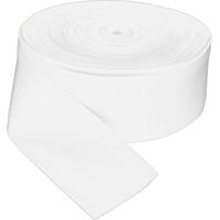 Bande d'étanchéité pour joints PVC souple, Bande d'étanchéité, Bande de jointoiement, Bande de protection contre l'humidité, Bande adhésive pour joints - Blanc, 2 rouleaux à 50mx60mm