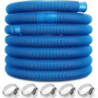 Monzana – Tuyau d'aspiration de piscine flexible 6/10/14 m – Diamètre 32/38 mm – Plastique PE résistant aux UV et à l'eau chlorée – Manchons de séparation intégrés