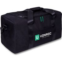Vonroc – Sac de rangement pour outils électroportatifs – Capacité 25kg – Dimensions 60x30x26 cm – Compartiments pratiques pour accessoires