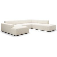 U-Sofa 5-Sitzer rechte Ecke Torino Beige