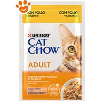 Purina Cat Chow Adult Pollo e Zucchine - Purina Cat Chow Adult Pollo e Zucchine - Bustina Da 85 Gr