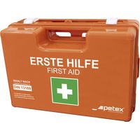 Petex 43924035 Erste Hilfe Koffer DIN 13169 350 x 140 x 240 Orange