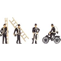 4 figurines de ramoneurs NOCH H0 15052