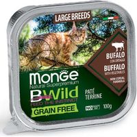 Pâté de buffle Monge BWild Cat Adult Large 100 g