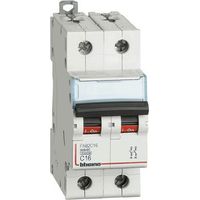 Bticino LS-Schalter 16A 2P 6kA Typ C 2 Module FN82C16