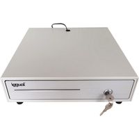iggual Cajón portamonedas IRON-10W 38cm 4+6 blanco