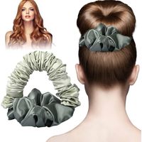 New Heatless Hair Curlers, Bigoudi Boucle Cheveux de Sommeil Doux, Heatless Curling Ribbon Pour Cheveux Longs et Moyens, La Plupart des Types de Coiffures. (vert)