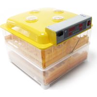 Incubadora automática capacidad para 96 huevos de gallina, aves de corral, pato, codorniz, reptil
