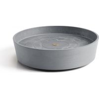 Ecopots Untersetzer mit Rädern 40 für Blumentöpfe - L 34,1 cm x B 34,1 cm x H 9 cm - Innen- und Außenbereich