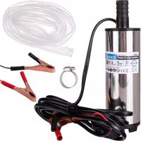 Geko Tauchölpumpe 24 V 52 mm 30 l/min + 3 m Schlauch