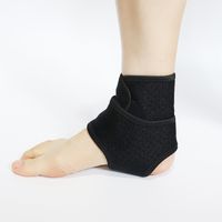 Chevillère réglable 1 pièce, support de pied avec stabilisateur, maille épaisse respirante, protège les chevilles douloureuses ou sensibles