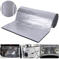 Tapis d’Isolation Acoustique pour Voitures 50x100cm, 10MM Mousse insonorisante insonorisation phonique, étanche Isolation Acoustique de Bruit et insonorisation