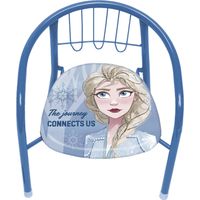 Chaise en métal 35.5x30x33.5cm - La Reine des Neiges II