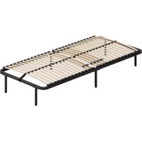 Sommier résistant à lattes réglables + pieds inclus 90X190 cm