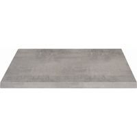 KONTE.DESIGN Piano per Tavolo SPARGI Quadrato Effetto Cemento 60x60 cm sp. 18 mm