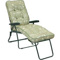 Deluxe Lounger Renaissance - L118 x W58 x H99 cm - Sage
