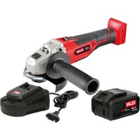 Meuleuse d'angle sans fil Valex "M-SMA1 18", avec batterie de 3 Ah et chargeur