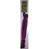 120 cm lange rote und blaue Nylonleine – Friskies Purina