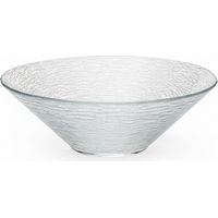 A.L.E Import Centrotavola Vetro Trasparente Stile Vintage D18 H6,5