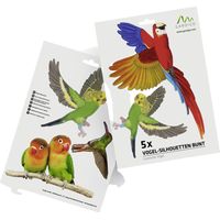 Gardigo Stickers Native Birds Fensteraufkleber Vogelbild Funktionsart Abschreckung 1 St.