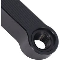 Paire d'adaptateurs de rehausse de rétroviseur de 10 mm (0,39 po) pour moto NMAX 155/125 (2015-2022), noir