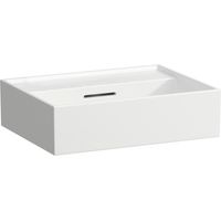LAUFEN Kartell lavabo sobre encimera, sin agujero para grifo, con