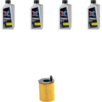 Kit filtro olio e 4L compatibile con Citroen Ds4 1.6 hdi 68kw dal 2011