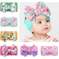 (6 couleurs différentes)6 x bandeau bebe fille Elastic Hoops cheveux Bandeaux bébé de 0 à 3 ans