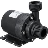 Lifcausal – Mini pompe à eau submersible 12V DC – Débit 800 L/h – Hauteur de refoulement 5m – Moteur sans balais ultra silencieux