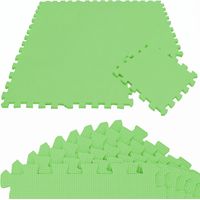 9 Teile Baby Kinder Puzzlematte ab Null - 30x30 Puzzle Spielmatte Krabbelmatte