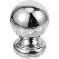 Kugelförmiger Handlaufabschluss für Treppengeländer im Innenbereich-9.70X6.30X6.30CM-Silver