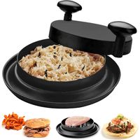Ahlsen Shred Machine Chicken Shredder Tool, Fleisch- und Lebensmittelzerkleinerer mit Griffen und rutschfester Basis, manueller Fleischwolf für Huhn, Schweinefleisch, Rindfleisch, Salat