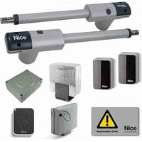 Nice TOO4500KCE - Kit für l'Automatisierung von Flügeltore mit ante bis zu für 4,5 m und 250 kg, 230 Vac, für Montage außen