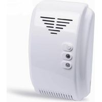 Detector de gas, detector de gas de 12 V, sensor de alarma, propano, butano, GLP, gas natural, RV, furgoneta, blanco